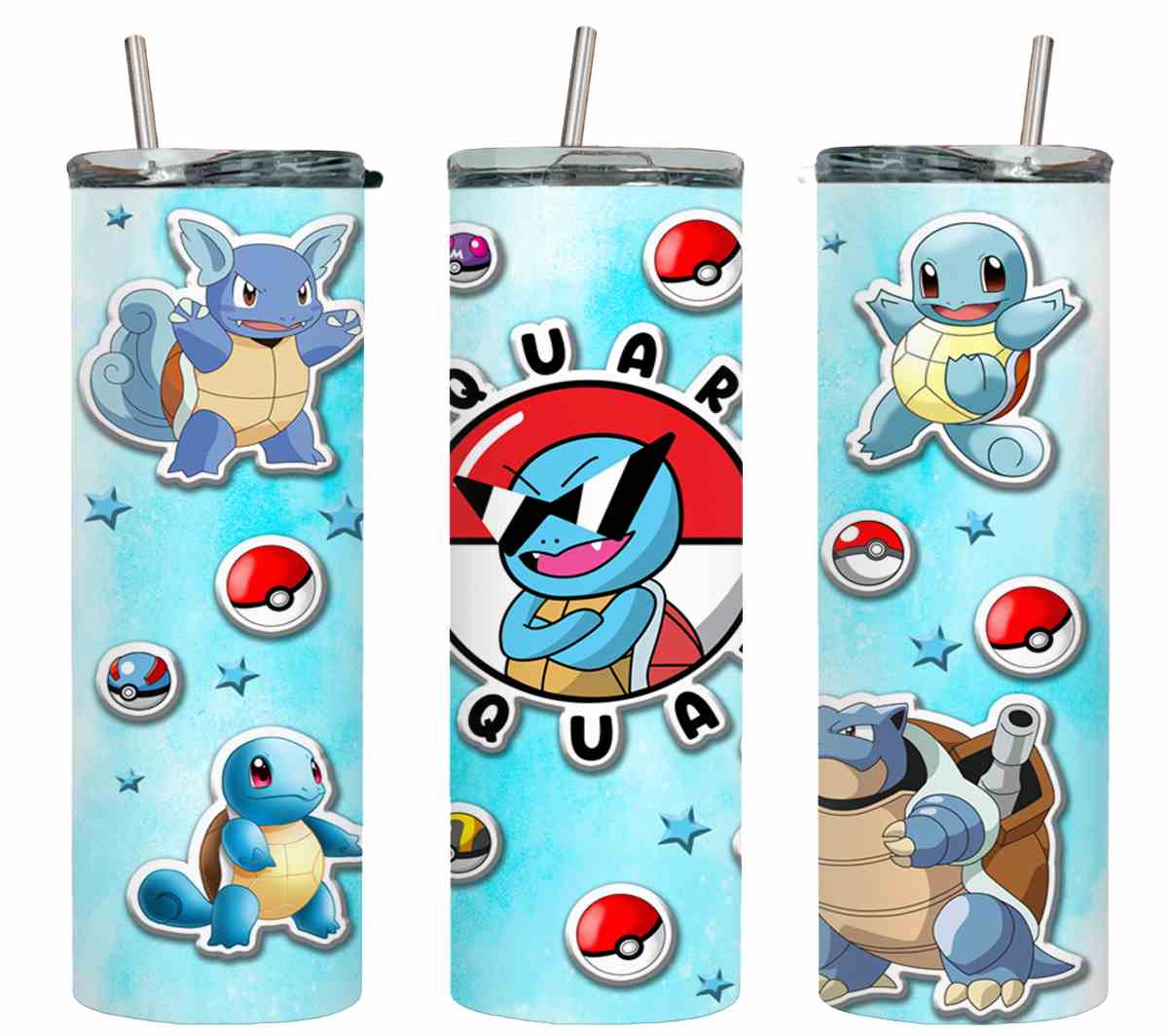 Squirtle, Wartortle, Blastoise-8072